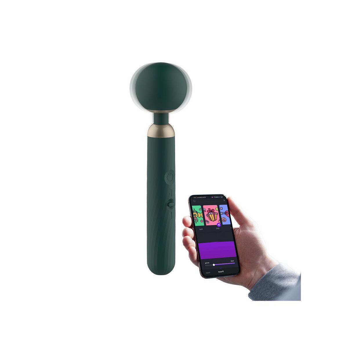 Hierontalaite Magic Motion Musta